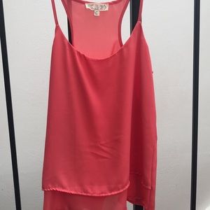 Pink Rose tank top pink cream